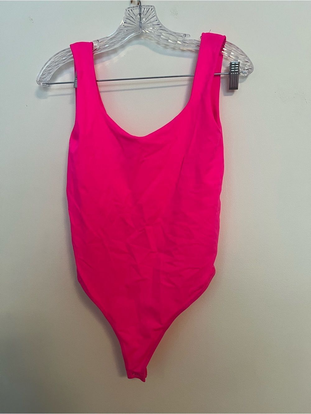 Free People Kids One-Piece Bodysuit in Neon Pink